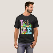 Weimaraner Dog Easter Egg Hunt Love Weimaraner Ea T-shirt (Voorkant volledig)