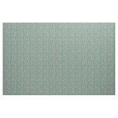 weimaraner dog florals turquoise stof (Yard (91,4 cm))