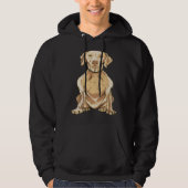 Weimaraner dog hoodie (Voorkant)