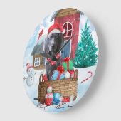 Weimaraner Dog in sneeuwkersthondenhuis Grote Klok (Hoek)