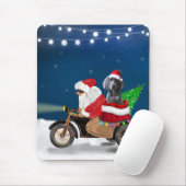 Weimaraner Dog kerstkerstkerstman Muismat (Met muis)