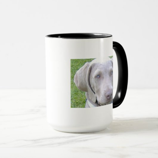 Weimaraner Dog Mok (Voorkant rechts)