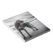 Weimaraner Dog Notitieblok (Schuin)