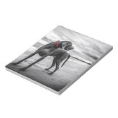 Weimaraner Dog Notitieblok (Linkerzijde)