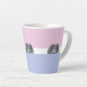 Weimaraner Dog "Peek a Boo" | Latte Mok (Rechterhoek)