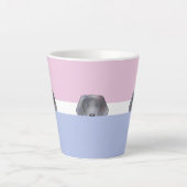 Weimaraner Dog "Peek a Boo" | Latte Mok (Voorkant)