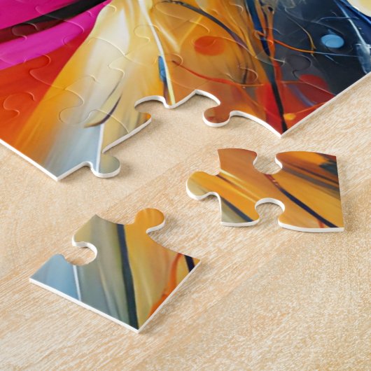 Weimaraner Dog Portrait Acryl Art Print Hond Legpuzzel (Zijkant)