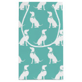 Weimaraner Dog Puppy Klein Cadeauzakje (Achterkant)