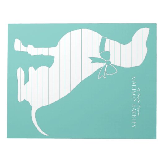 Weimaraner Dog Puppy Notitieblok (Voorkant)