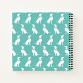Weimaraner Dog Puppy Notitieboek (Achterkant)