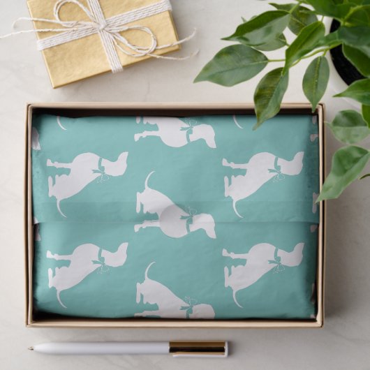 Weimaraner Dog Puppy Tissuepapier (Geschenk)