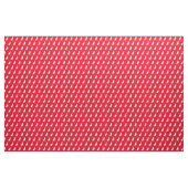 Weimaraner Dog Silhouette Pet Red Stof (Yard (91,4 cm))