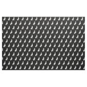Weimaraner Dog Silhouette Pet Stof (Fat Quarter)