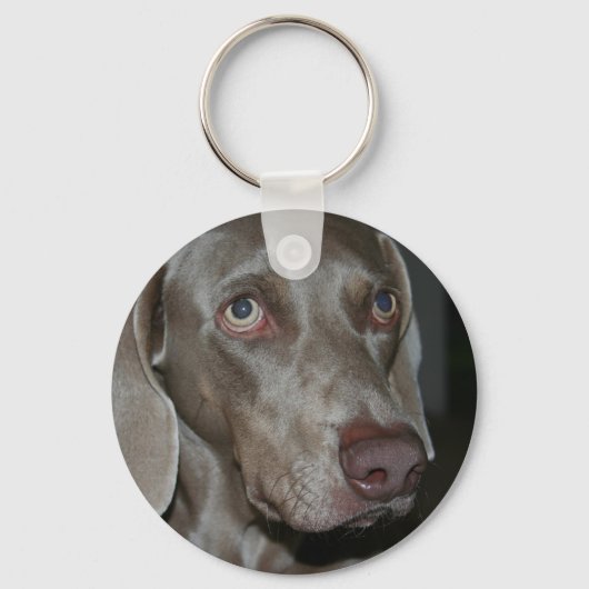 Weimaraner Dog Sleutelhanger (Voorkant)