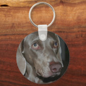 Weimaraner Dog Sleutelhanger (Voorkant)