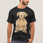 Weimaraner dog t-shirt (Voorkant)