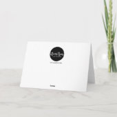 Weimaraner Dog Waterverf Birthday Kaart (Achterkant)