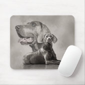Weimaraner Dogs Collage #2 Muismat (Met muis)