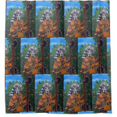 Weimaraner Douchegordijn (Voorkant)