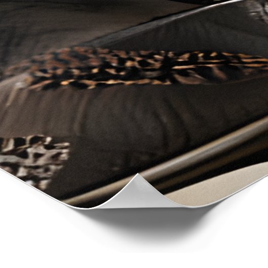 Weimaraner Dragen van een Tuxedo Ink Verticaal Poster (Hoek)