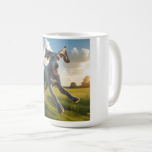 Weimaraner Elegant Coffee Mok (Voorkant rechts)