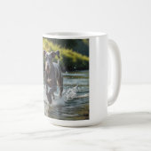 Weimaraner Elegant Coffee Mok (Voorkant rechts)