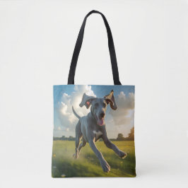Weimaraner Elegant Shoulder Tote Bag