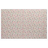 weimaraner  florals crème stof (Fat Quarter)