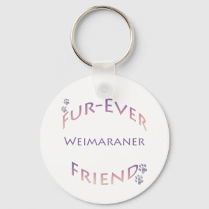 Weimaraner Furever Vriend Sleutelhanger