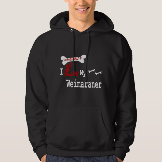 Weimaraner Gifts Hoodie (Voorkant)