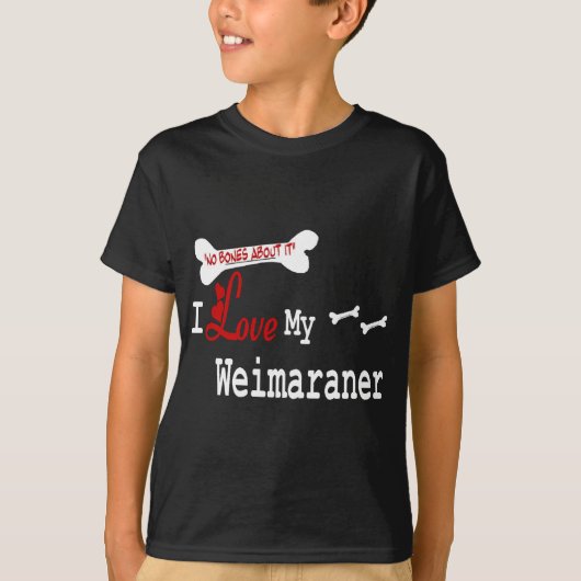 Weimaraner Gifts T-shirt (Voorkant)