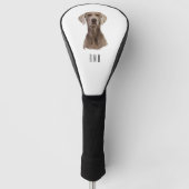 Weimaraner Golfheadcover (Voorkant)