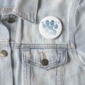 Weimaraner Granddog Ronde Button 5,7 Cm (In situ)