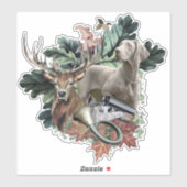 Weimaraner "Gray Ghost" Sticker (Vel)