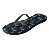 Weimaraner Halloween Griezelen Teenslippers (Schuin)