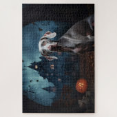 Weimaraner Halloween Scary Legpuzzel (Verticaal)