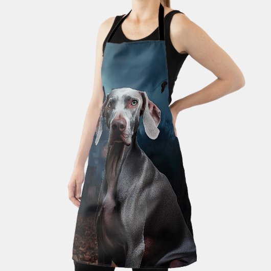 Weimaraner Halloween Scary Schort (Insitu)