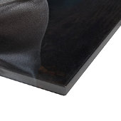 Weimaraner Halloween Scary Snijplank (Hoek)