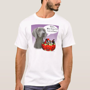 Weimaraner Halloween Snoep T-shirt