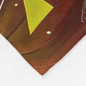 Weimaraner Halloween Spooky Fleece Deken (Hoek)