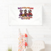 Weimaraner Halloween Thanksgiving Christmas Oversi Spandoek (Insitu)