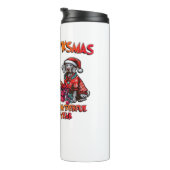 Weimaraner Halloween Thanksgiving Christmas Oversi Thermosbeker (Geroteerd rechts)