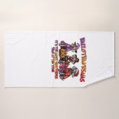 Weimaraner Halloween Thanksgiving Kerstmis Oversiz Badhanddoek (Badhanddoek)