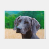 Weimaraner hond. deurmat (Voorkant)
