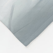 Weimaraner Hond in Sneeuw Kerstmis Fleece Deken (Hoek)