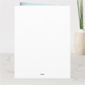 Weimaraner Hond in Sneeuw Kerstmis Kaart (Achterkant)