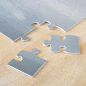 Weimaraner Hond in Sneeuw Kerstmis Legpuzzel (Zijkant)