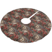 Weimaraner Hond Kerstfeest Kerstboom Rok (Gekanteld)