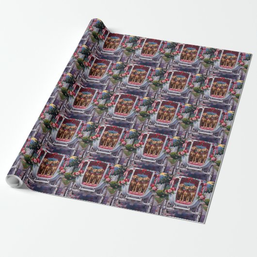 Weimaraner Hond Valentijnsdag  Cadeaupapier (Uitgerold)