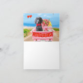 Weimaraner-hond Valentijnsdag vrachtwagen harten Kaart (Binnen)